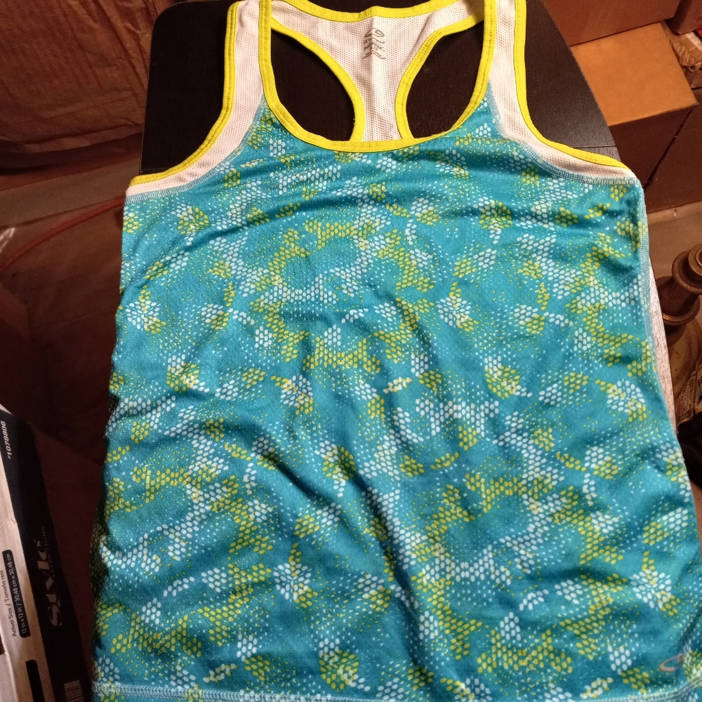 Small colorful gym shirt